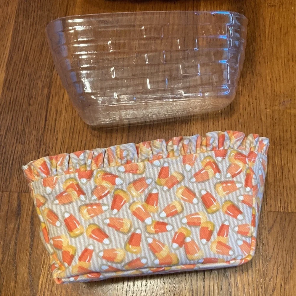 LONGABERGER 1999 Candy Corn Basket Combo